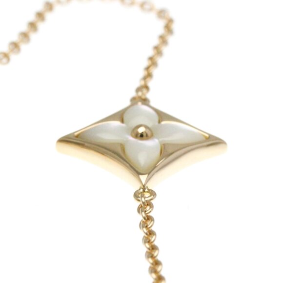 LOUIS VUITTON Gold Pearl Charm Bracelet - Picture 3 of 11